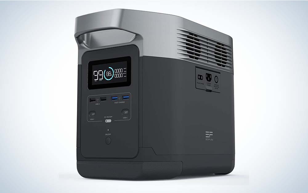 EF Ecoflow Portable Power Station Delta 1260Wh is the best portable power station.