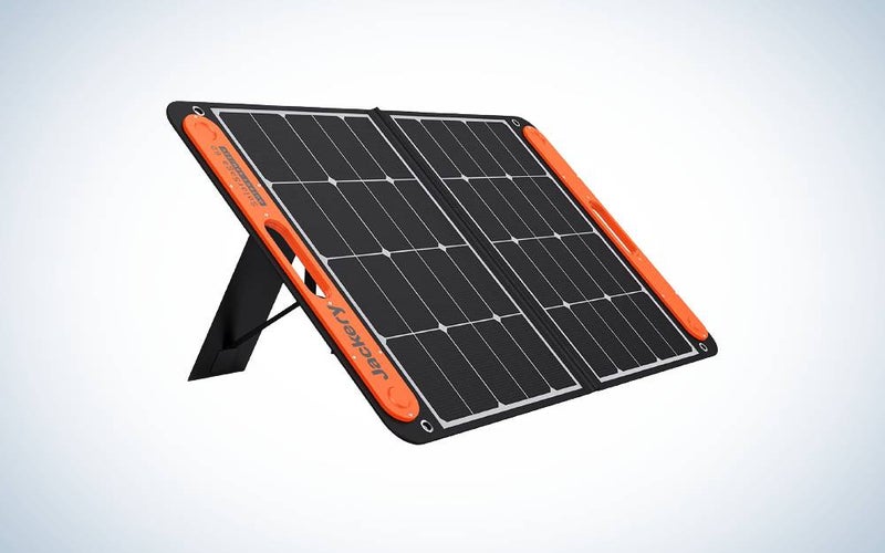 The Jackery SolarSaga 60W are the best solar panels.