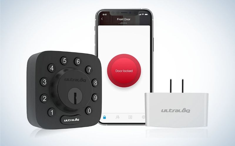 Ultraloq Smart Door Lock is the best keypad door lock for a vacation rental.