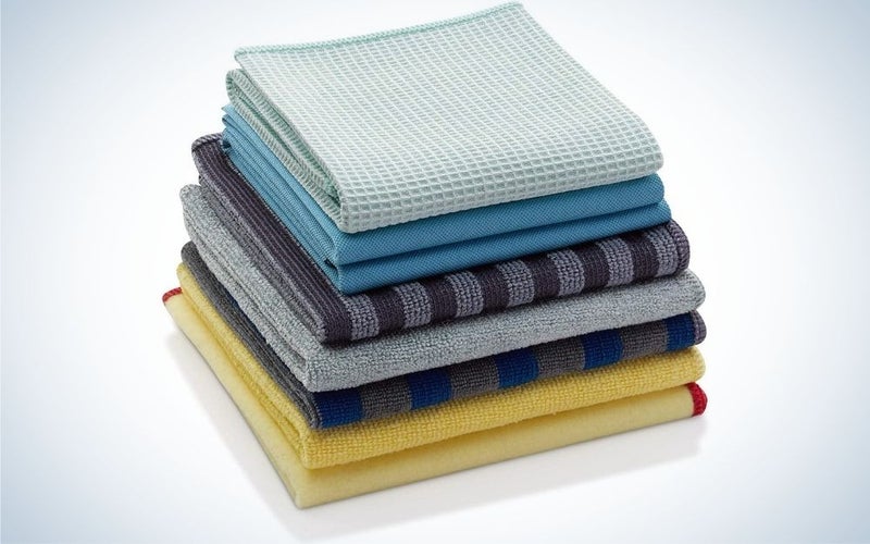 This set from E-Cloth is our pick for the best microfiber cleaning cloths.
