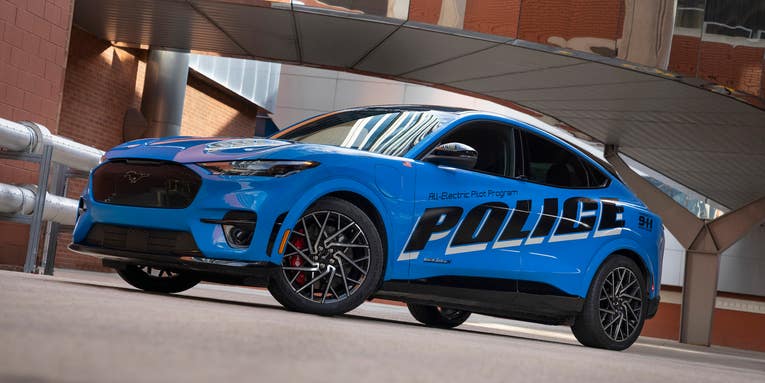 The Michigan State Police tested the electric Ford Mustang Mach-E, and loved it