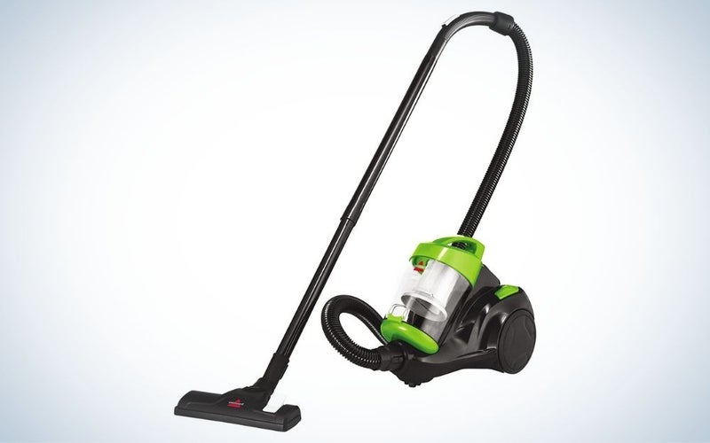 The Bissell Zing Bagless Canister Vacuum is the best bagless canister vacuum.