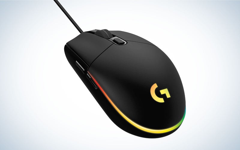 Logitech G203 Lightsync is the best cheap gaming mouse.