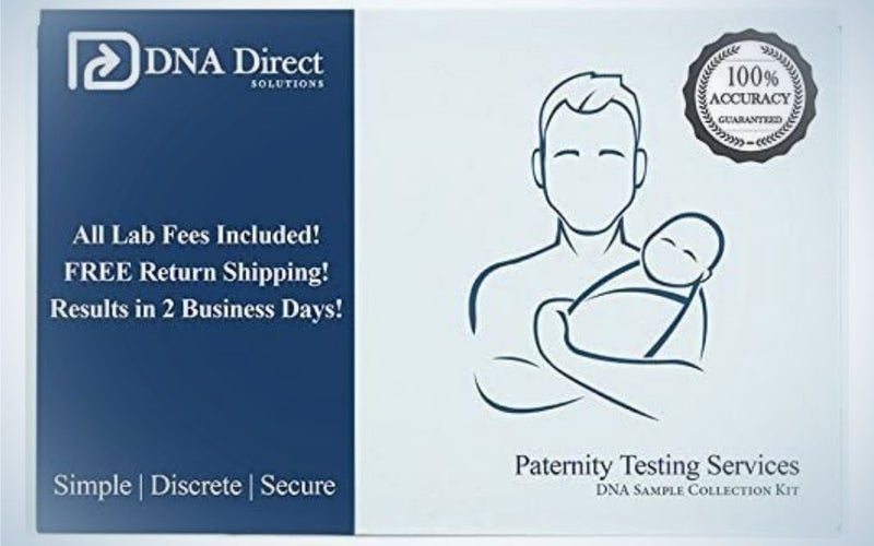 DNA Direct Paternity Test Kit is the best DNA test kit for paternity.