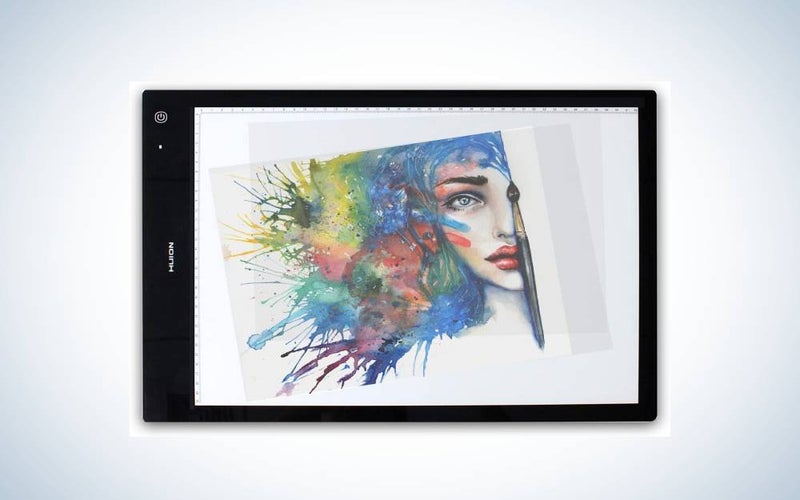 The HUION LB3 Wireless Tracing Light Box is the best light box for artists.