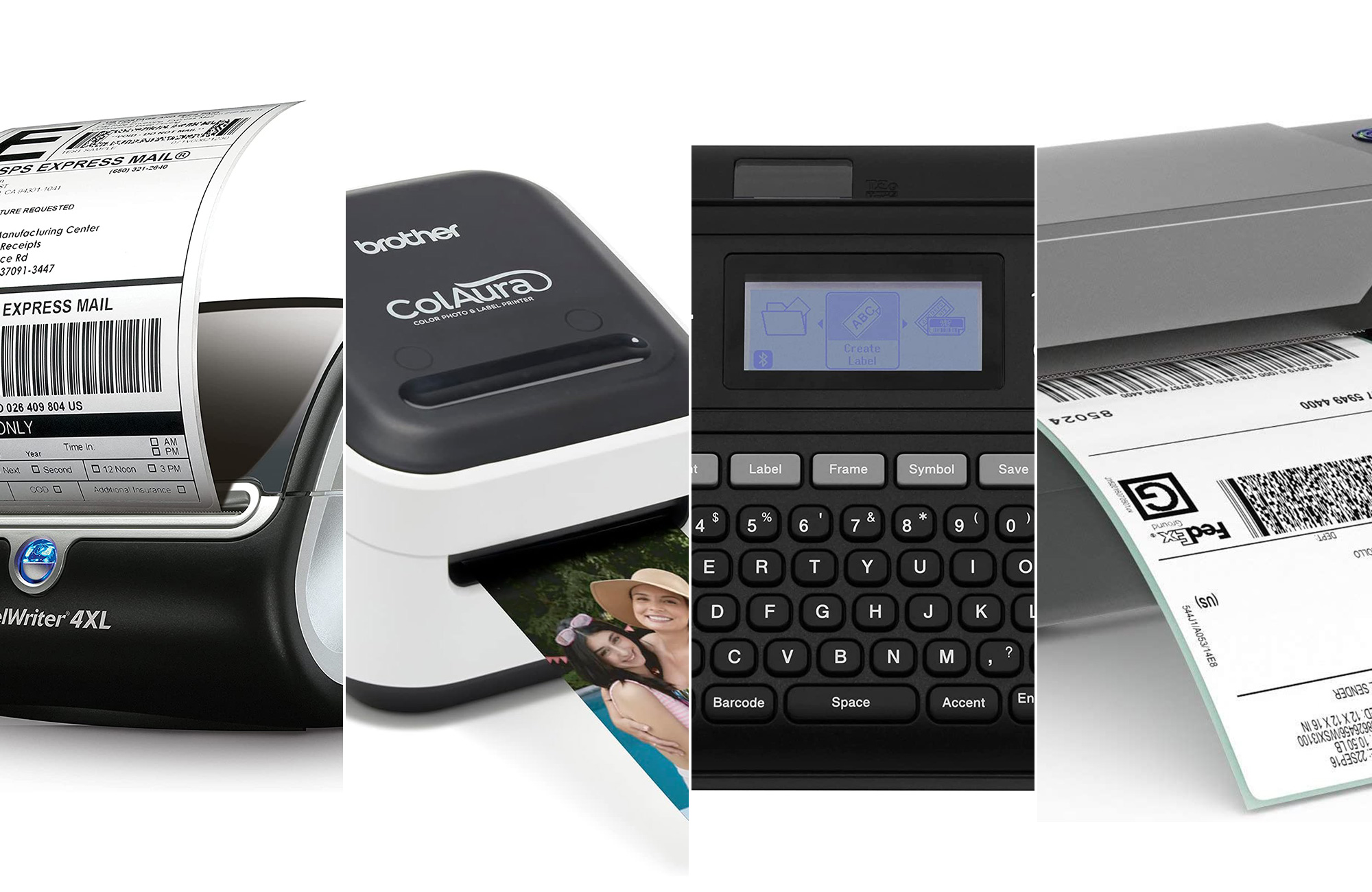 The best label printers composited