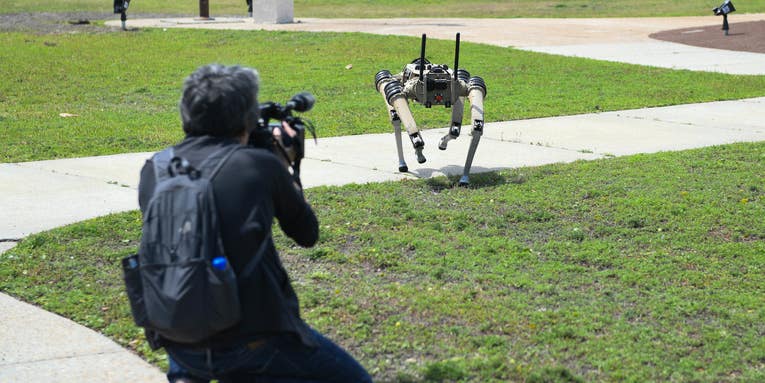 Ghost Robotics now makes a lethal robot dog