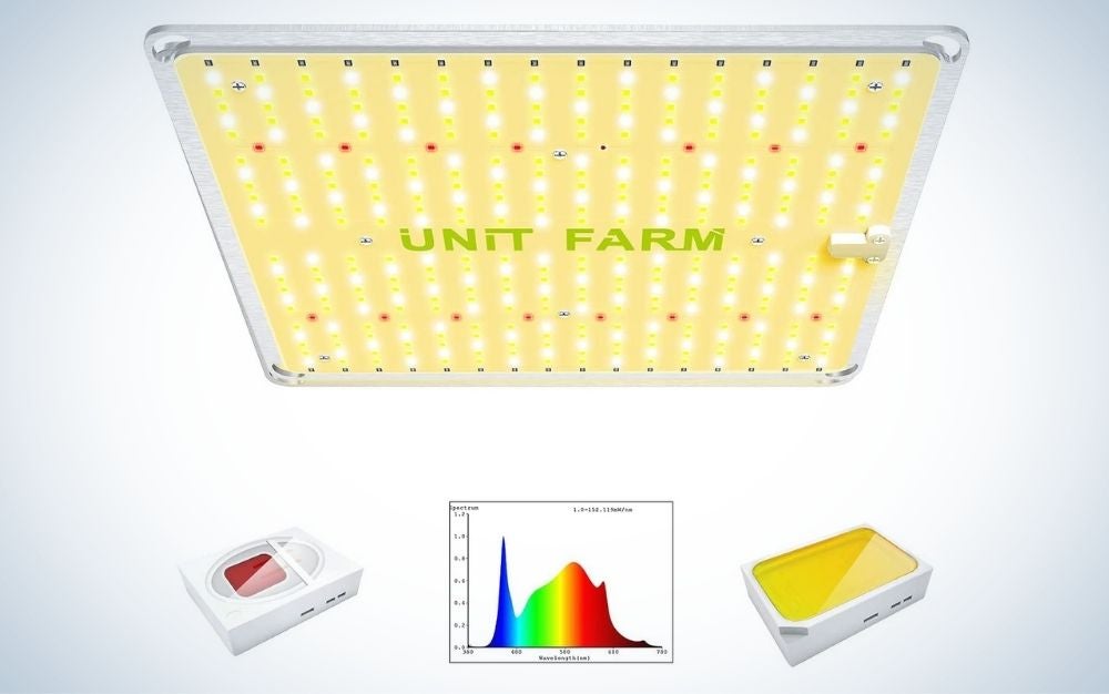 UNIT FARM UF2000 are the best full spectrum LED grow lights.