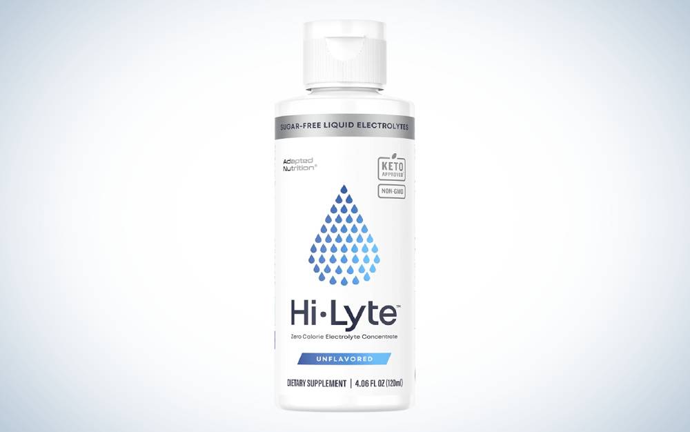 Hi-Lyte is the best electrolyte drink that's sugar free.