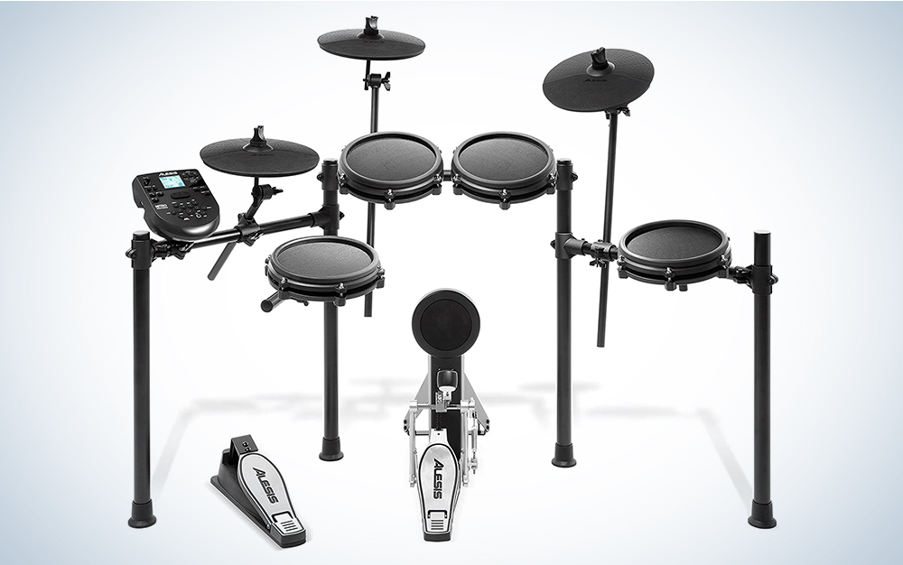 Alesis Drums Nitro Mesh Kit is our pick for the best electronic drum set.