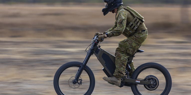 Australian soldiers are testing out stealthy e-bikes for scouting missions