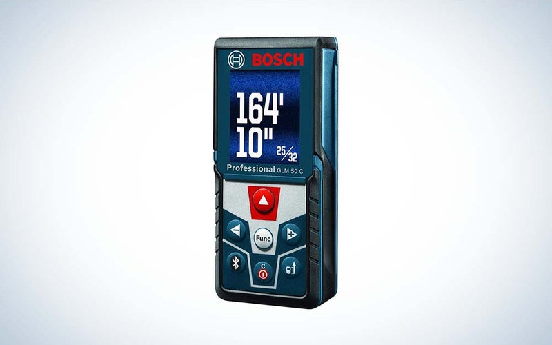 The BOSCH Blaze GLM 50-C Laser Tape Measure is the best overall.