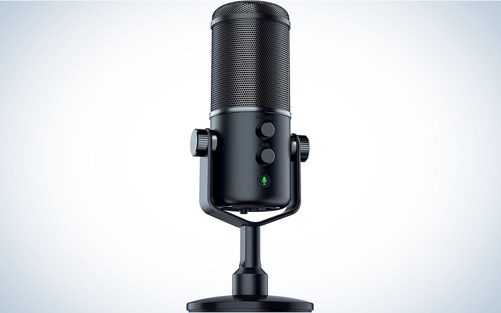 The Razer Seiren Elite is the best USB microphone for gaming.