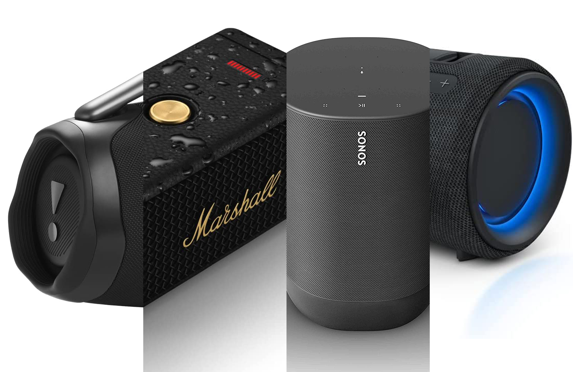 Best Bluetooth speakers sliced and diced header