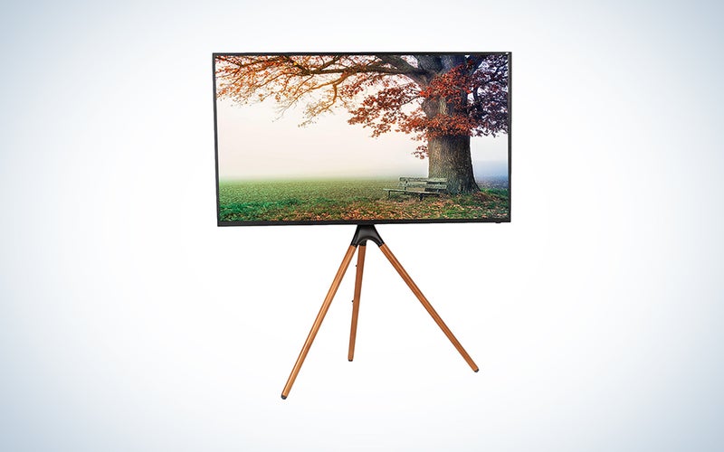 VIVO Artistic Easel best easle style tv stand
