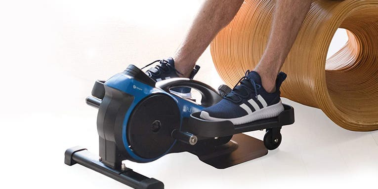 This under-desk elliptical can help you burn calories while working, and it’s on sale