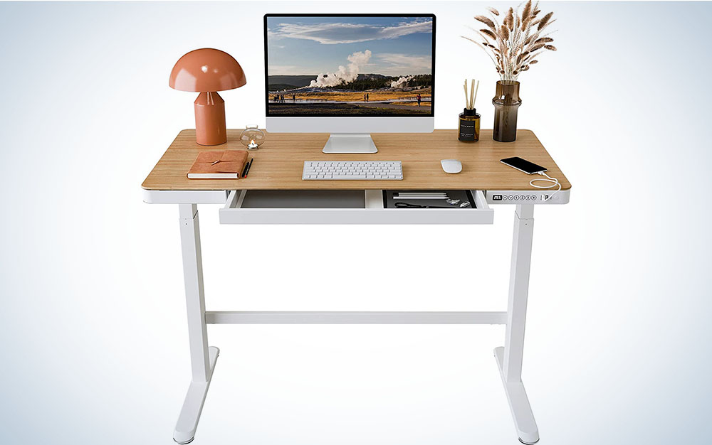 The Flexispot EB8 Standing Desk is the best electric standing desk