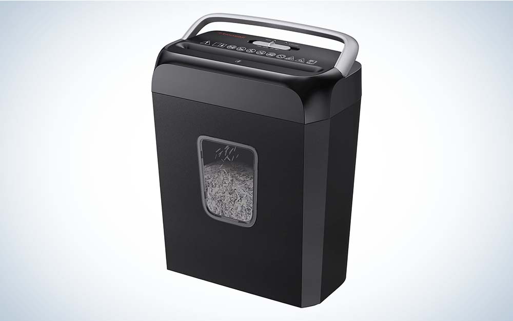 Basics 8-Sheet Cross-Cut Paper and Credit Card Home Office Shredder  : : Office Products