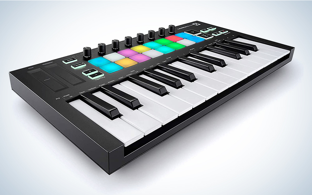 The Novation Launchkey Mini is the best beginner keyboard.