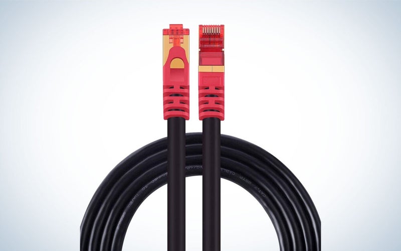 Shinekee Outdoor Cat7 е най -добрите Ethernet кабели за игри