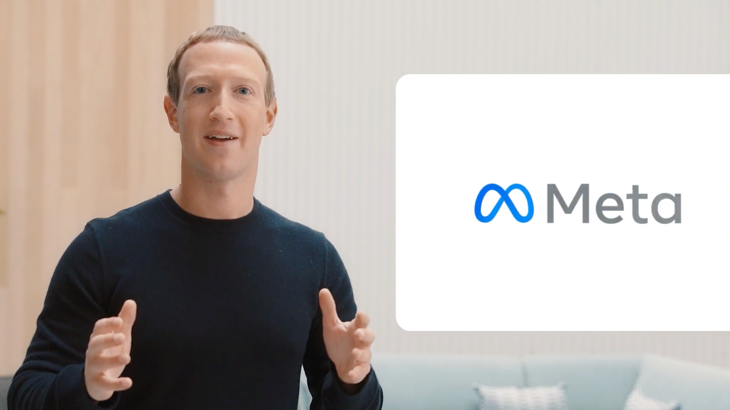 Mark Zuckerberg announces new company name meta