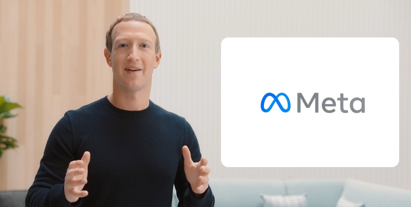 Mark Zuckerberg announces new company name meta