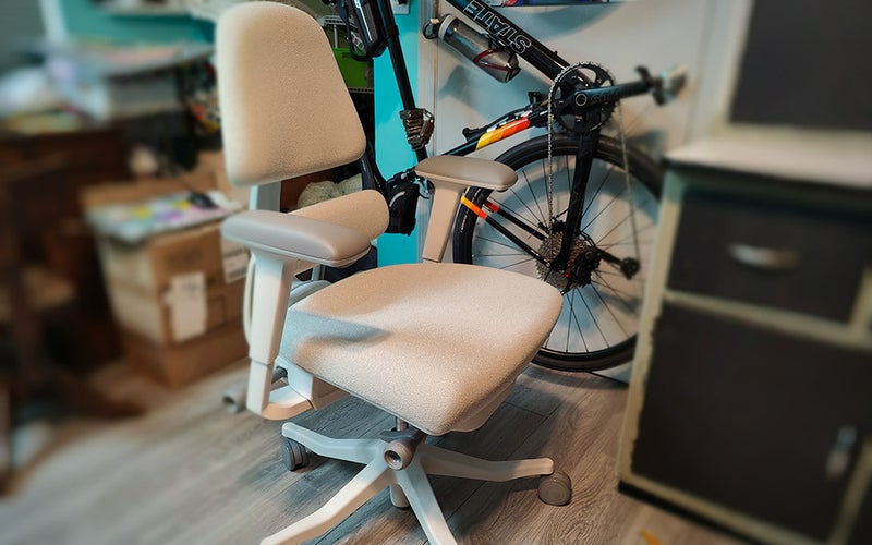 Anthros best overall office chair in a crowded home office