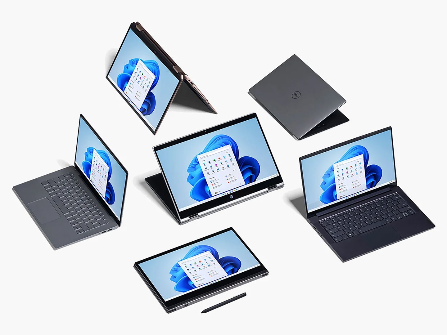 laptops and tablets with windows 11