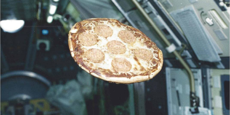 The story of the first bite of pizza in space, from the hungry astronaut himself