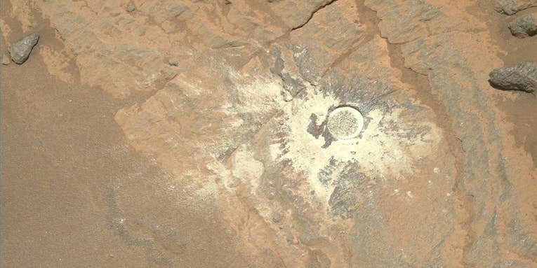 Perseverance is cutting perfect circles out of Mars to search for signs of life