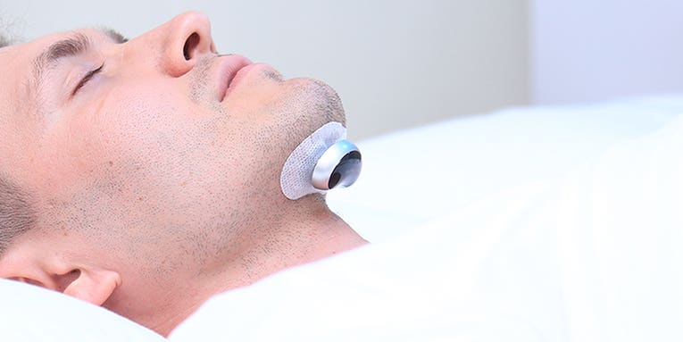 Save nearly $60 on this sleep aid that guides your muscles to stop habitual snoring