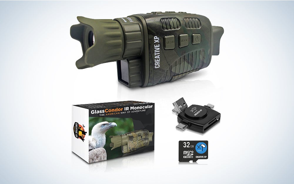 The CREATIVE XP 2021 Digital Night Vision Monocular is the best budget night vision goggles
