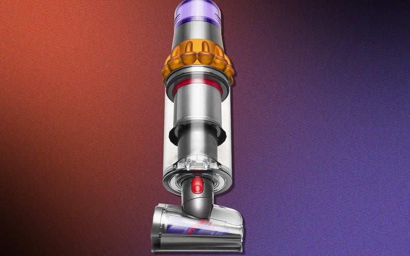 The Dyson hair screw tool attached to one of the company's cordless stick vacuums.