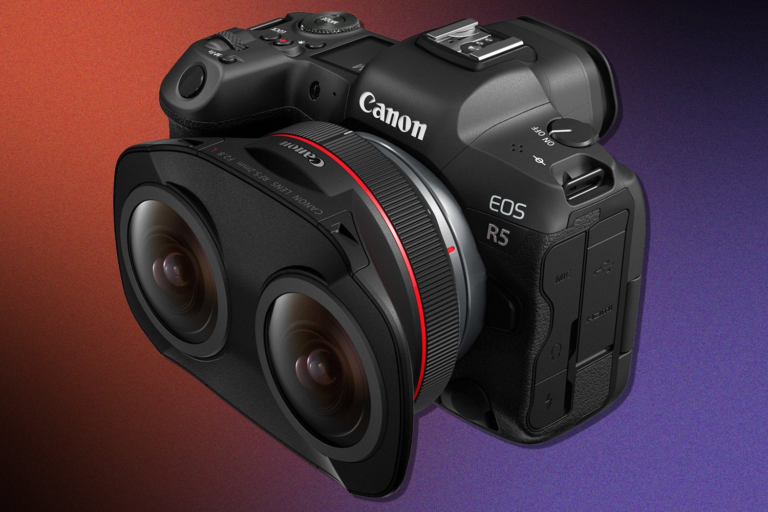 Canon VR camera lens