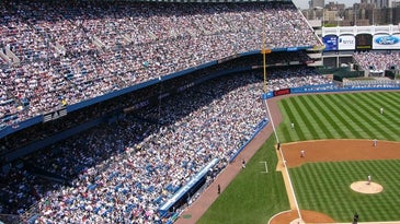 New York Yankees baseball game stadium