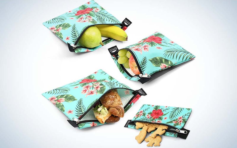 Nordic by Nature Reusable Sandwich Bags are the top pick for families in our sustainable gift guide.
