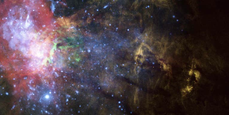 The Milky Way’s black hole spews hot jets that make monster bubbles