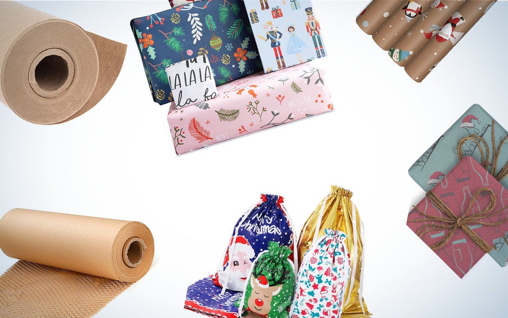 Recyclable wrapping paper, and other eco-friendly options for festive gifts