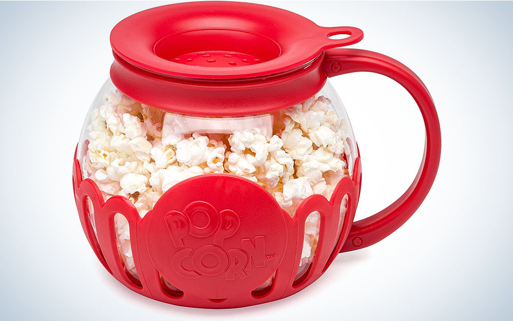 This microwave popcorn popper is the best white elephant gift idea.