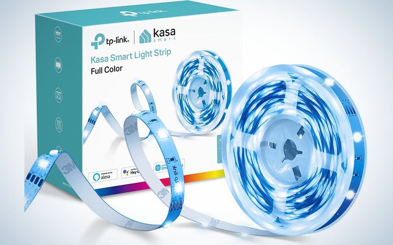 This Kasa LED strip is the best white elephant gift idea.