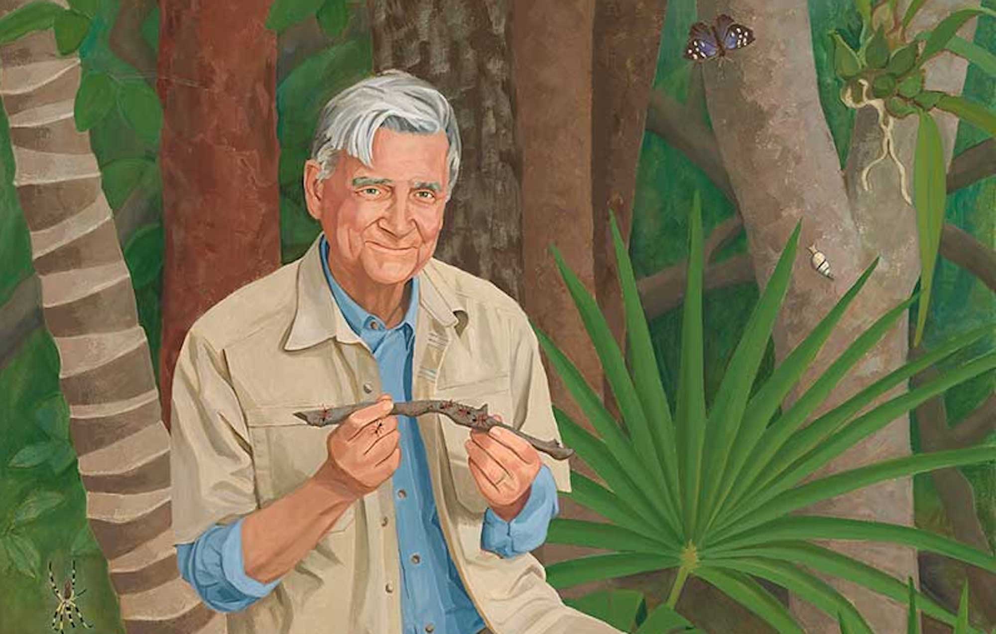 E.O. Wilson changed the world with lessons learned from ants