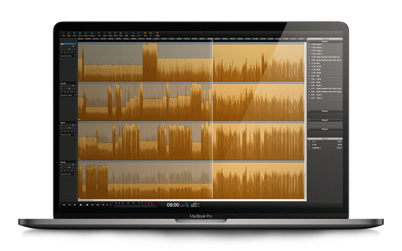 Hindenburg is the best recording software.