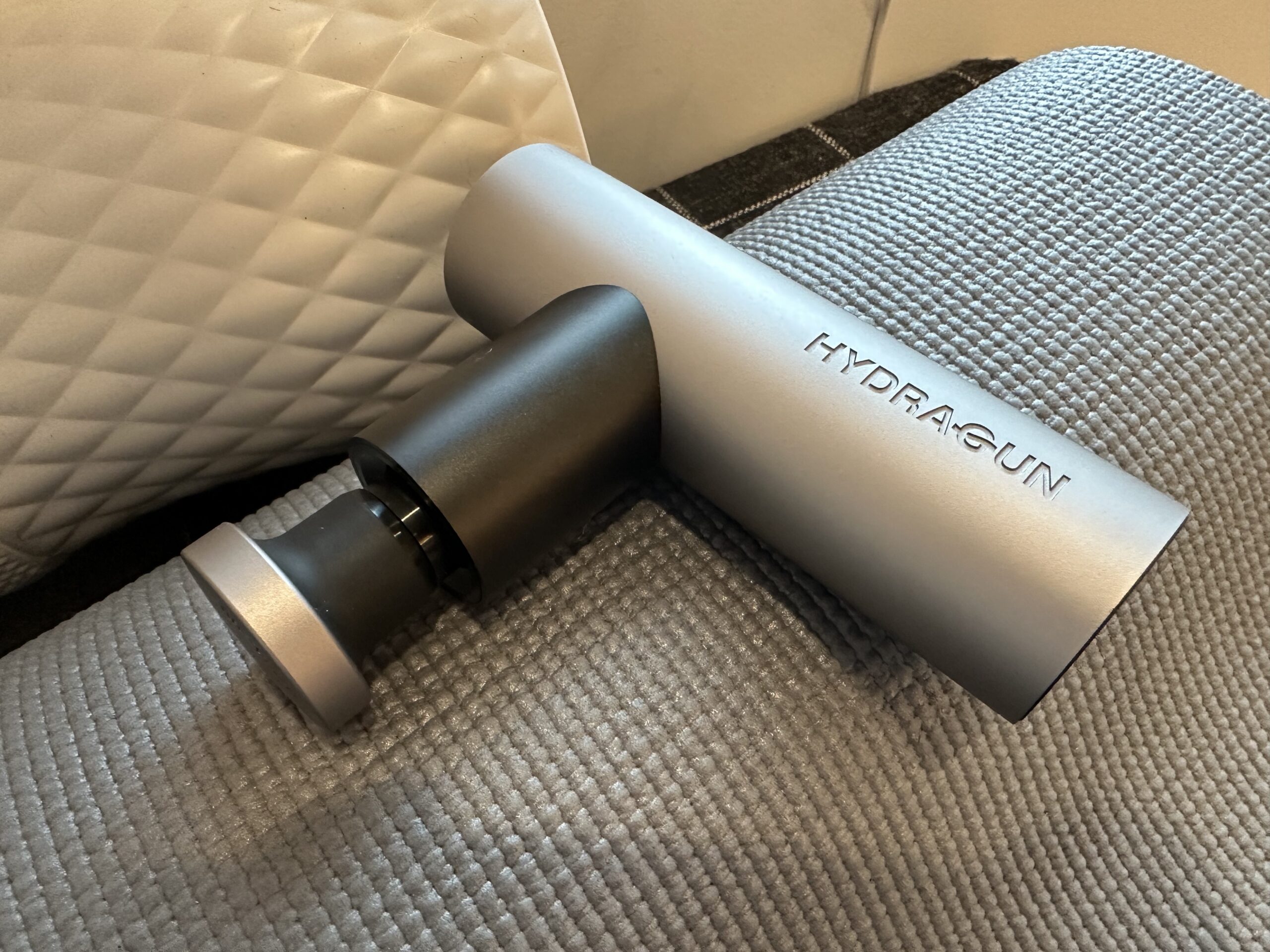 The Atom Mini Massage Gun is the best percussion massager for travel.