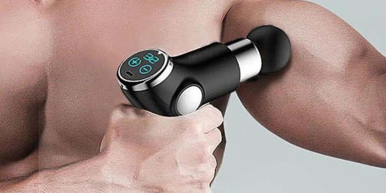 Save over $150 on this 32-speed massage gun