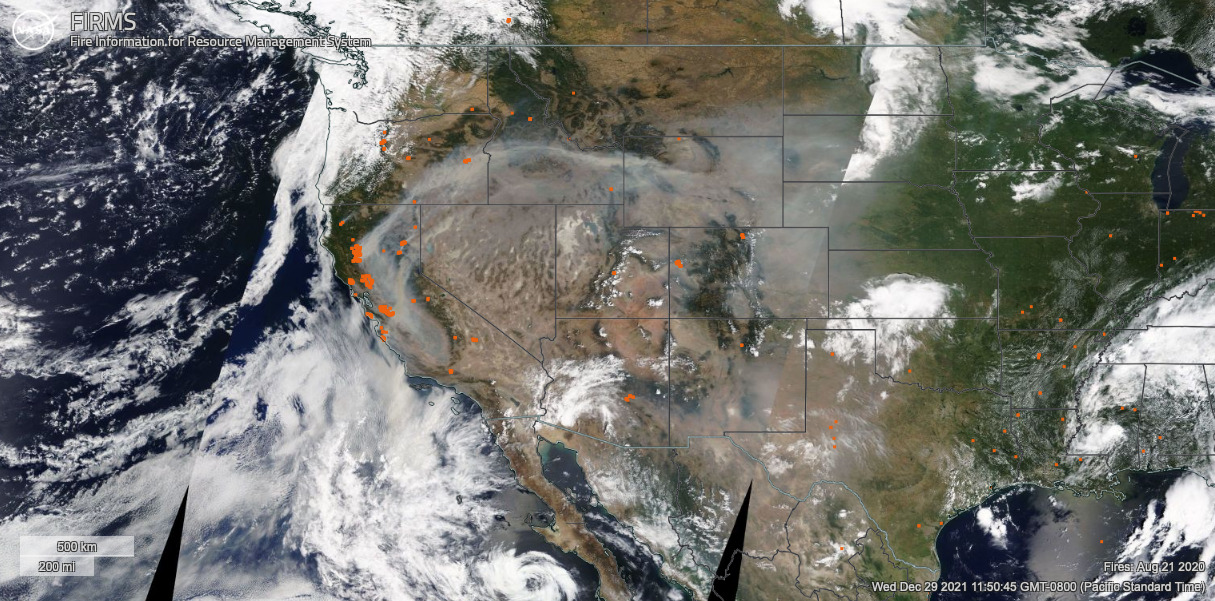 Here’s exactly how wildfires are polluting our air