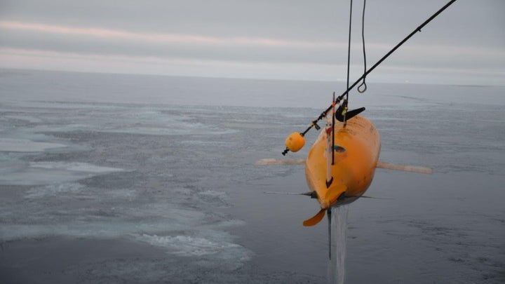 boaty the sub in antarctica