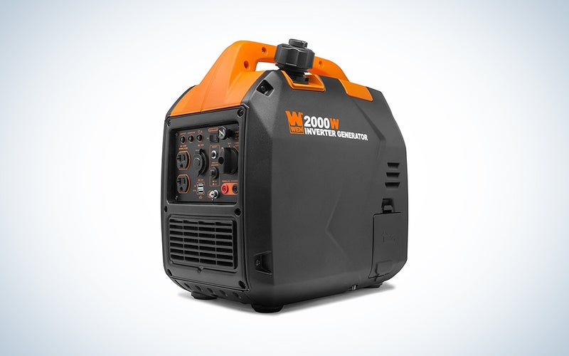 The WEN 56203I 2000-Watt Portable Inverter Generator is the best electric generator for small appliances