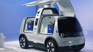 a self-driving grocery robot
