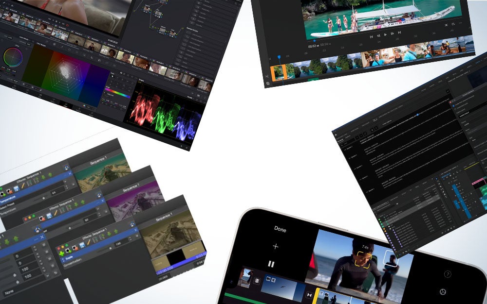 The best video editing software for YouTube production is a
cut above
