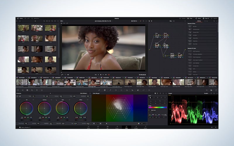 Davinci Resolve is the best editing software for PCs